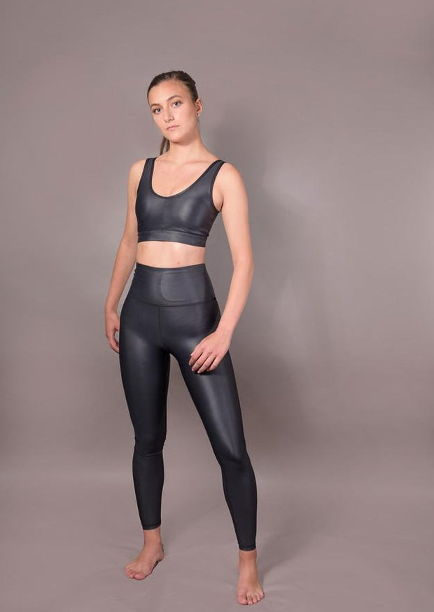 Liquid CROCO LEGGING Noli Yoga Workout Casual Pants | eBay