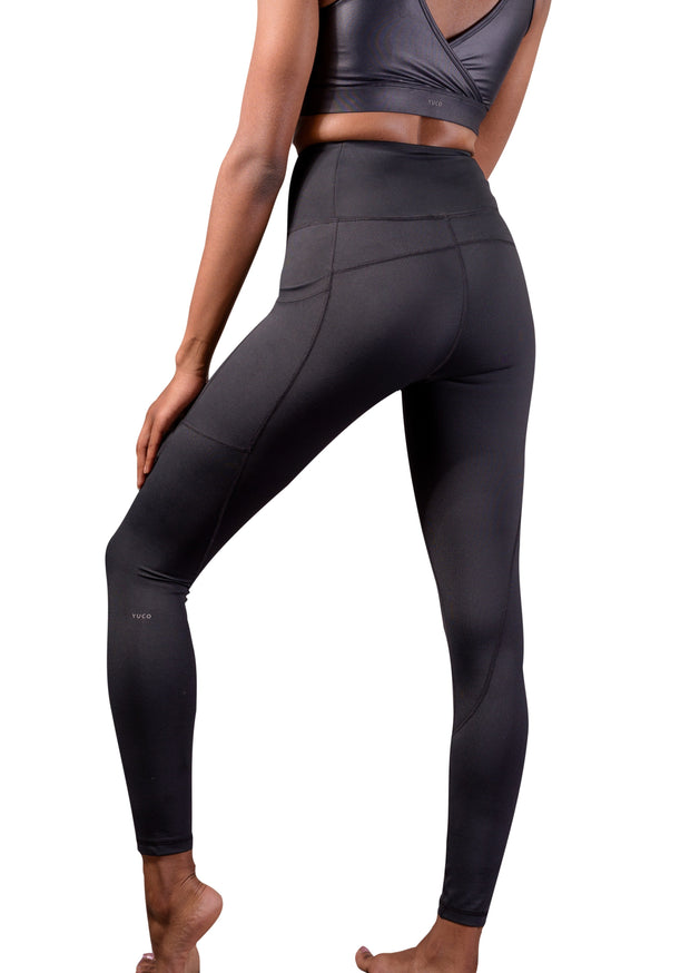 Women's Faux Leather Naked Feeling Workout Leggings 25 Inches - 7/8 Soft Tummy  Control Butt-Lifting High Waist Yoga Tight 